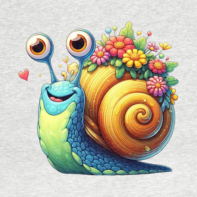 Cute Snail by Dmytro